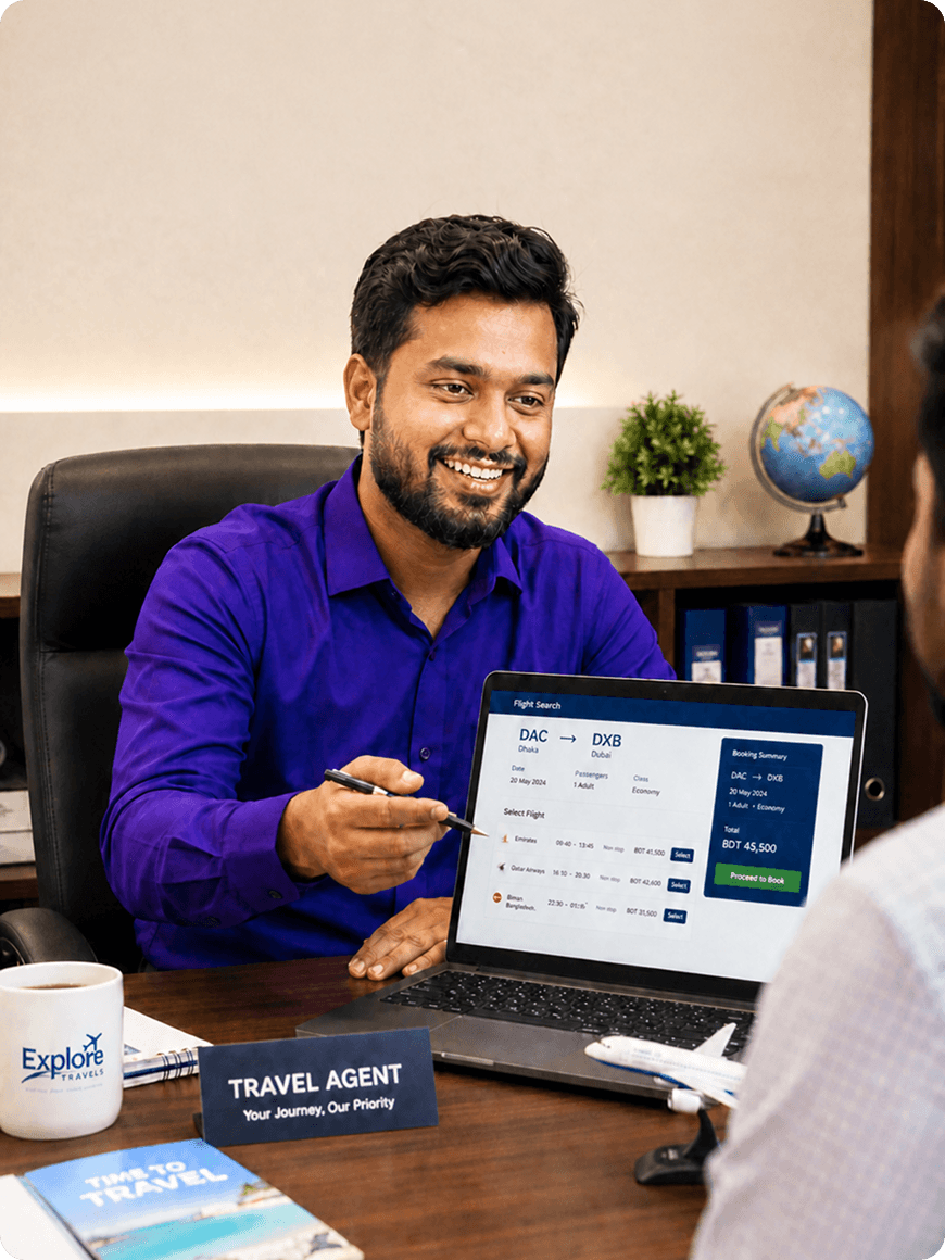 B2B Travel Agent Portal Dashboard 1